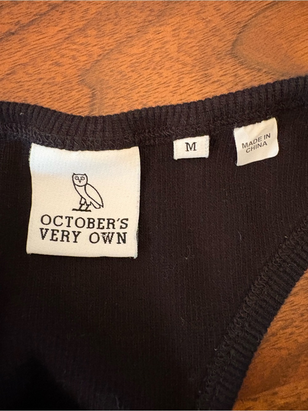 OVO Drake Octobers Very Own Racerback Black tank dress size Medium *RARE* - Picture 5 of 7